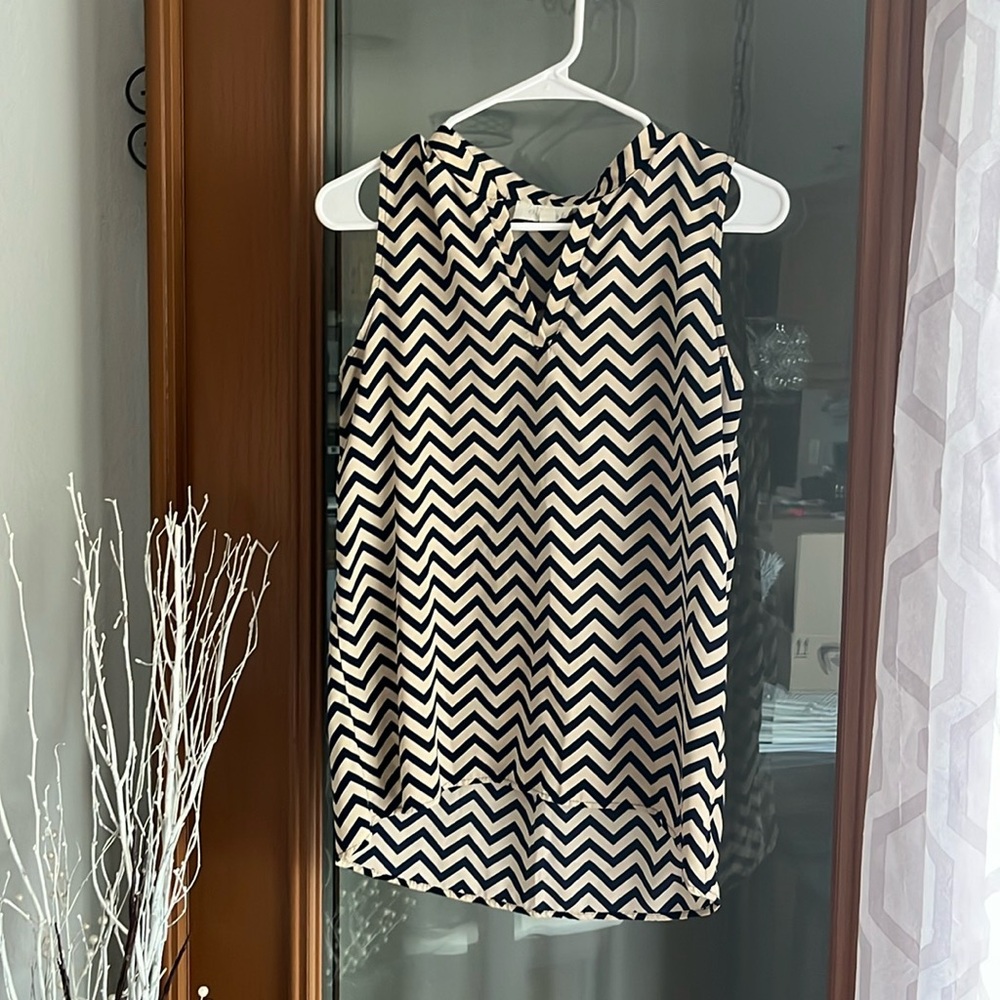 Chevron blouse